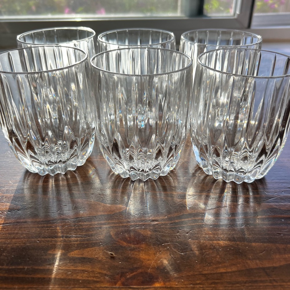 Mikasa “Park Lane” Crystal Glass Set - Picture 6 of 6
